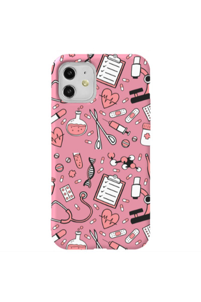 Other Apple iPhone 11 Laboratory Pink Colored Silicone TPU Θήκη