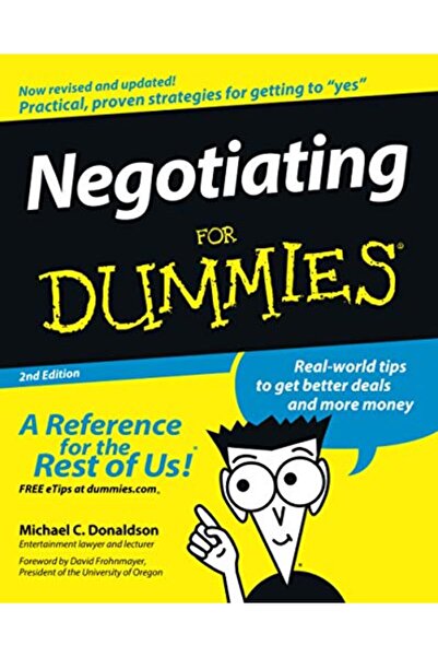 For Dummies Negotiating