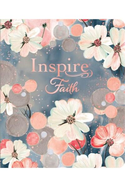 Tyndale House Publishers Nlt Inspire Faith Bible Filament Enabled Edition Floral