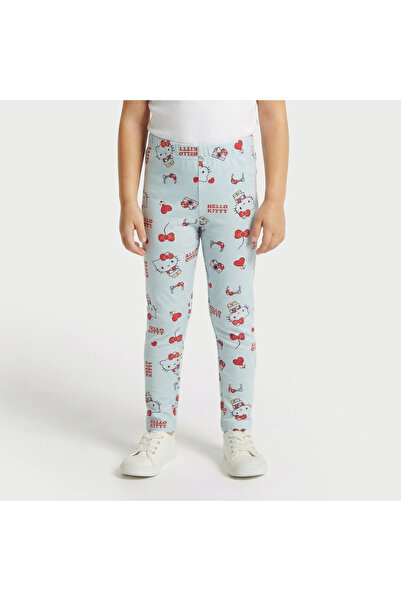 SANRIO بنطلون ضيق بطبعة هالو كيتي