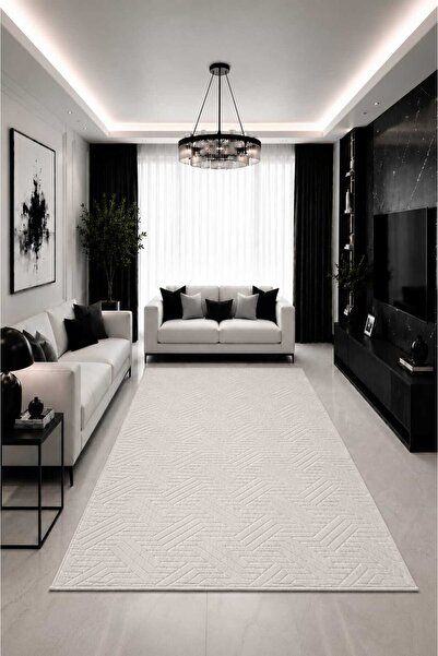 marecaldo Modern Yıkanabilir Halı Kaymaz Taban Leke Tutmaz Salon Halısı Mutfa...