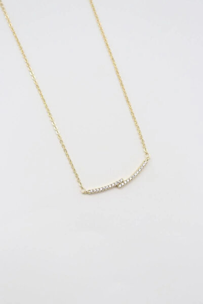 Bade Jewelry قلادة أنيقة من الفولاذ المقاوم للصدأ بتصميم ذهبي فاخر ومزينة بال...
