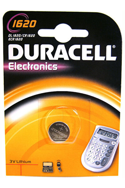 Duracell Ηλεκτρονικά Μπαταρία Λιθίου Ρολογιού CR1620 3V 1 τεμάχιο