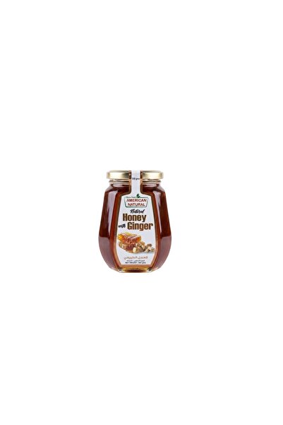 American Natural Honey with ginger 500 g x 12