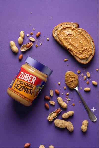 Züber Crunchy Yer Fıstığı Ezmesi 315g