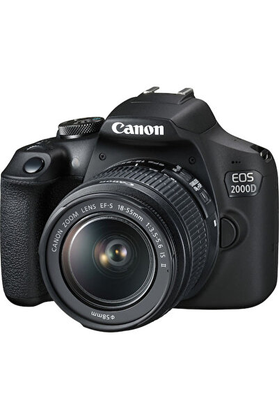Canon Φωτογραφική Μηχανή DSLR EOS 2000D Κιτ Crop Frame (EF-S 18-55mm F3.5-5.6...