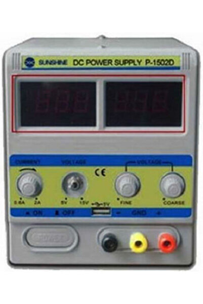 SUNSHINE Εργαστηριακό Τροφοδοτικό Μονοκάναλο P-1502D