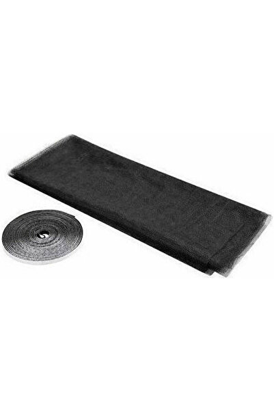 OEM Σίτα παραθύρου με βέλκρο, μόνιμη, μαύρη, 150x130εκ.
