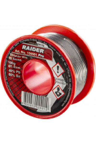 Raider 156602 Σύρματα συγκόλλησης 1.6mm 100gr