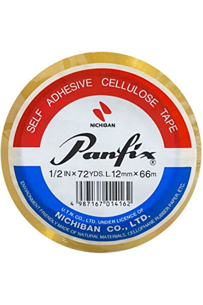 Panfix Ταινία 12mm x 66m 1 τεμάχιο Διαφανής
