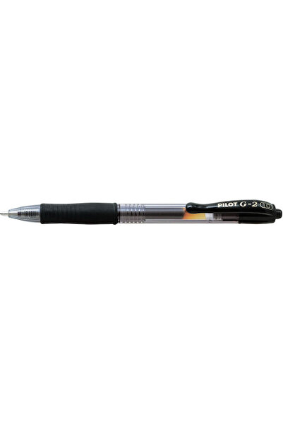 Pilot G2 Στυλό Rollerball 1mm Μαύρο με Μαύρο Μελάνι 12 τεμάχια Κωδικός: BL-G2...