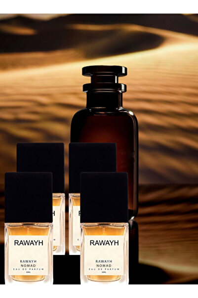RAWAYH 4 قطع عطر نوماد 50 مل