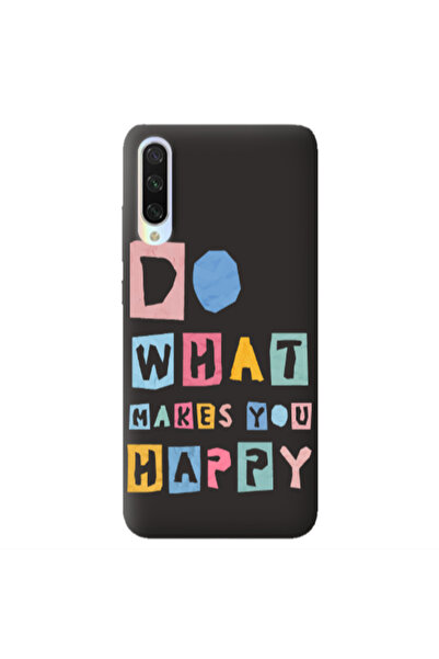 Other Xiaomi Mi 9 Lite Do What Makes Black Colored Silicone TPU Θήκη