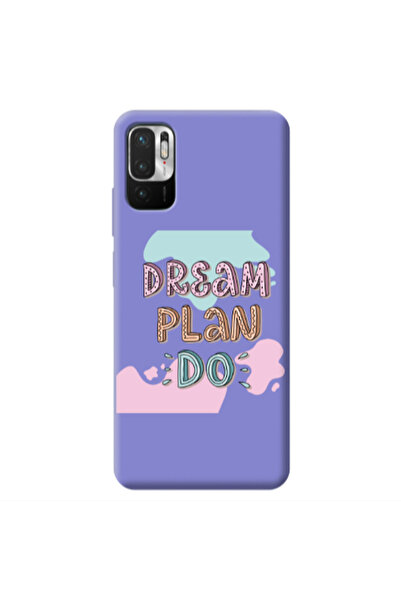 Other Xiaomi Redmi Note 10 Pro 5G Dream Plan Do Purple Colored Silicone TPU Θήκη