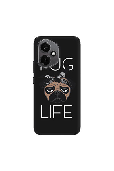 Other Honor Magic 400 Pug Life Black Colored Silicone TPU Θήκη