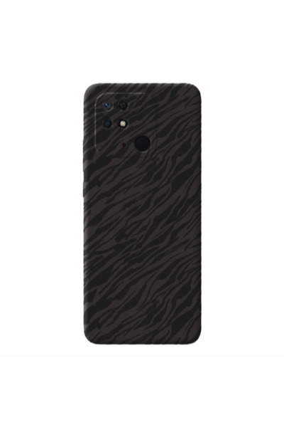 Other Xiaomi Redmi 10C Black zebra Black Colored Silicone TPU Θήκη