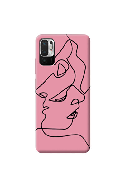 Other Xiaomi Redmi Note 10 Pro 5G intertwined Pink Colored Silicone TPU Θήκη