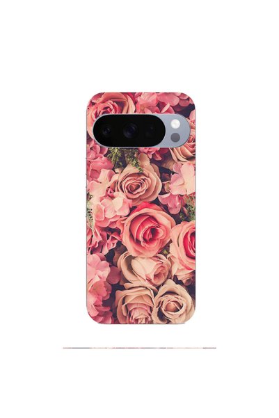 Other Google Pixel 10 Pro XL Bud Roses Transparent Silicone TPU Θήκη