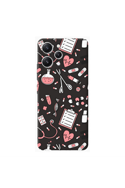 Other Xiaomi Redmi 12 Laboratory Black Colored Silicone TPU Θήκη
