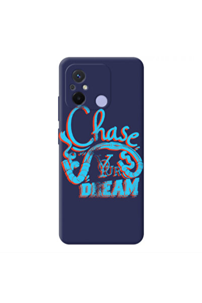 Other Xiaomi Redmi 12C Chase Your Dream Dark blue Colored Silicone TPU Θήκη