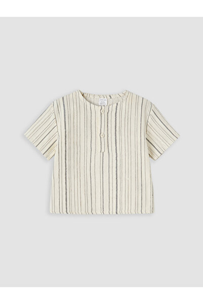 LC Waikiki Striped Baby Boy Shorts Set
