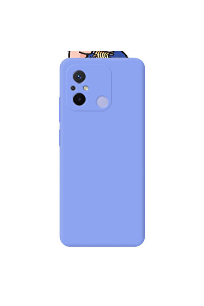 Other Xiaomi Redmi 12C Labubu 1 Light Purple Colored Silicone TPU Θήκη