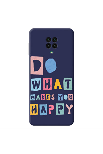 Other Xiaomi Redmi Note 9 Pro Do What Makes Dark blue Colored Silicone TPU Θήκη