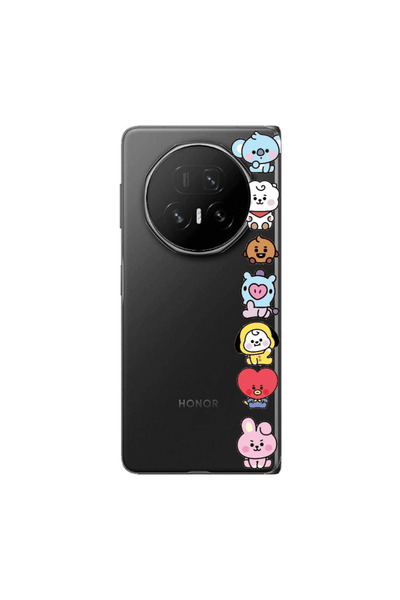Other Honor Magic V5 Lovely animals Transparent Silicone TPU Θήκη