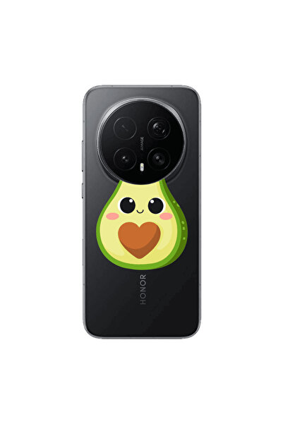 Other Honor Magic 8 Lite Pro Baby avocado Transparent Silicone TPU Θήκη