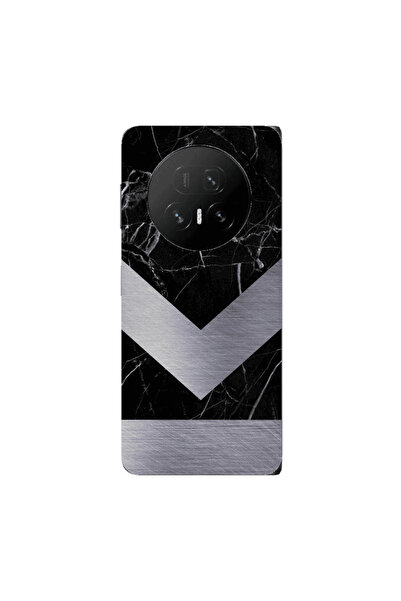 Other Honor Magic V5 Marble Arrow Down Transparent Silicone TPU Θήκη