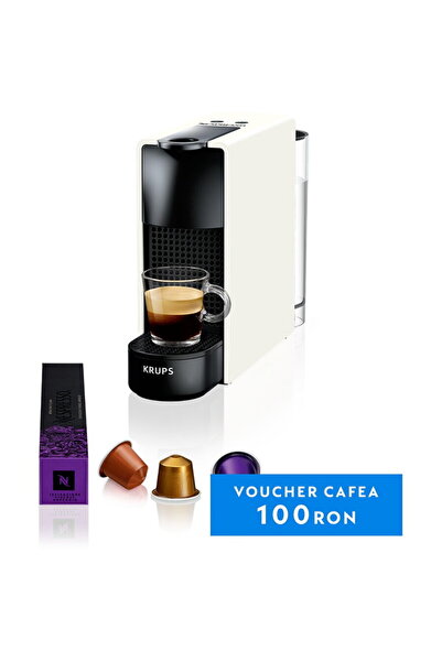 Krups Cafetiera Capsule Nespresso Essenza Mini, 1260W, 19 Bar, 0.6L, Incalzir...