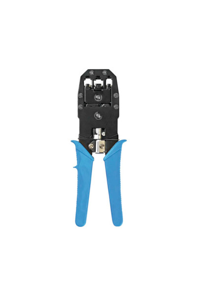 OEM Clește de sertizat mufe Nedis pentru RJ10, RJ11 & RJ45, albastru
