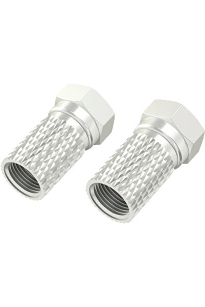 OEM Mufe F pentru cablu coaxial Hama max. Ø7 mm, pachet 2 bucăți