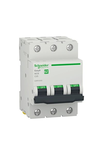 OEM Disjunctor electric modular Schneider Easy9 3P 25A 4,5kA, curba C