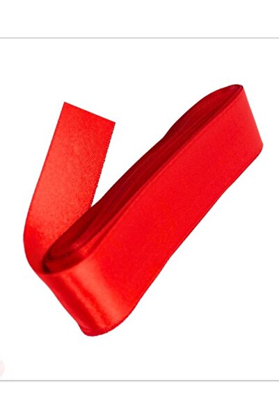 Öztürk Tuhafiye 3cm. 10 Meters. Two-Sided Satin Ribbon. Red