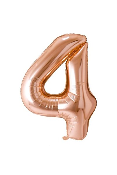 OEM Balon din folie număr, 102cm, Șampanie