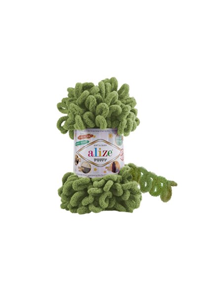 Alize Puffy 485 - Kaplumabağa Yeşili