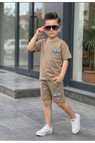 Milanlı Kids Boy's Cotton Summer Set (Top and Bottom)