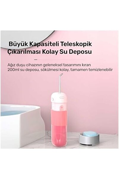 Yıldızan ZG Store NPO Nicefeel FC5170 Mini Taşınabilir,Şarjlı, Diş Teli/Prote...