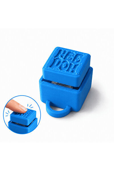 Lulu's Prints Breloc tip Fidget Clicker NeeDoh, antistres, sunet tip tastatur...