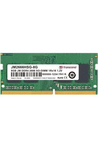 Transcend JetRam, 8GB, DDR4-2666Mhz, CL19
