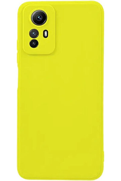 OEM Πίσω Κάλυμμα Σιλικόνης Κίτρινο (Redmi Note 12S)