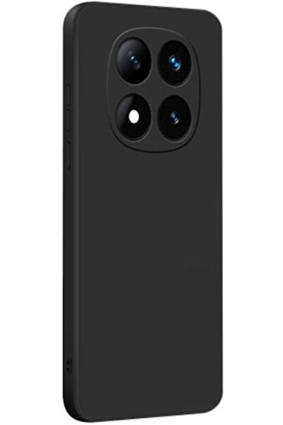 OEM Πίσω Κάλυμμα Σιλικόνης Μαύρο (Redmi Note 14 Pro+)