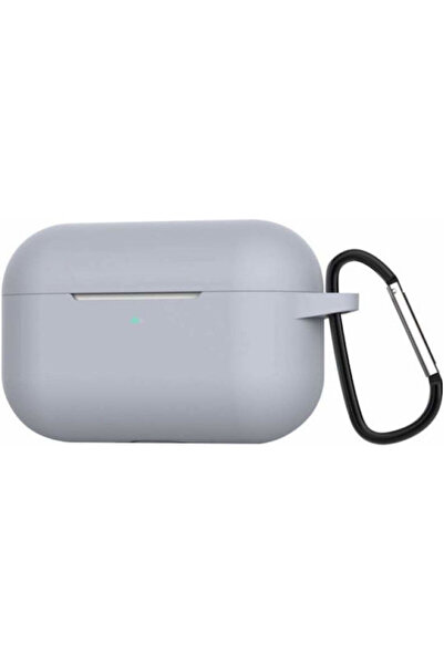 OEM Θήκη σιλικόνης με γάντζο σε γκρι χρώμα για Apple AirPods 3