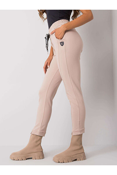 Factory Price Pantaloni Trening Dama Bej