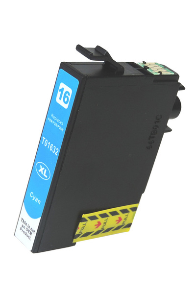 Premium Συμβατό Inkjet για Epson, T1632, 11.6ml, κυανό