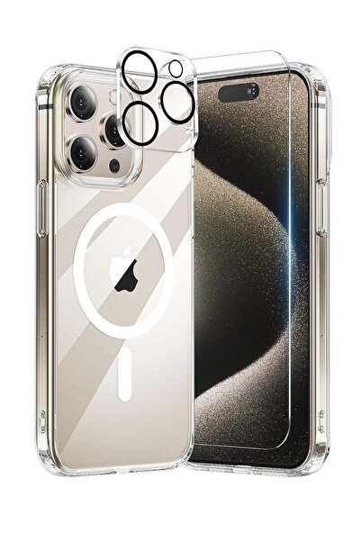 ELTRAZONE iPhone 15 Pro Max Case – Clear, Military-Grade Protection, Includes...