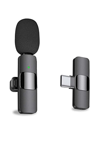 ELTRAZONE K8 Wireless Lavalier Microphone For Type-C Phone Plug-Play USB-C An...