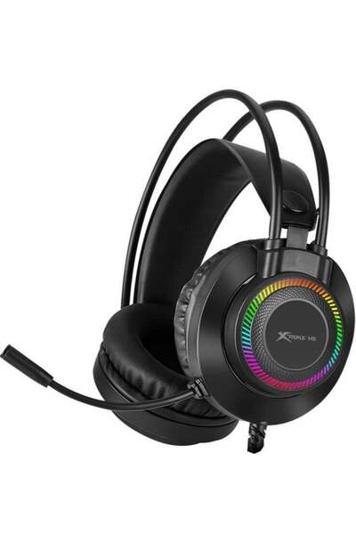 XTRIKE ME GH-510 RGB Stereo Gaming Headset – High-Quality Sound with Adjustab...