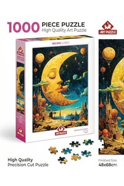 Yıldızan متجر إم إس إيه، لغز ألغاز القمر المتساقط 1000 قطعة 931845